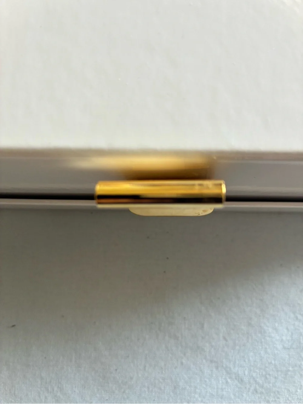 Vintage Gold Money Clip with Runner Emblem - Unbranded